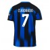 Maillot de foot Inter Milan Juan Cuadrado #7 Domicile vêtements 2023-24 Manches Courtes